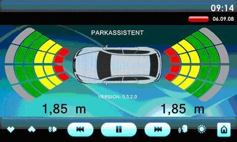 Infografika: Rozložení senzorů parkovacího asistenta
