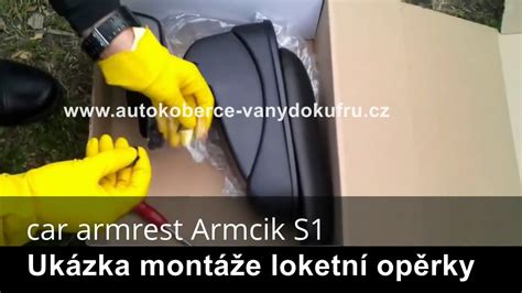 ilustrativní plán montáže loketní opěrky