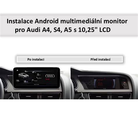 ilustrace instalace multimediálního systému v Audi A6
