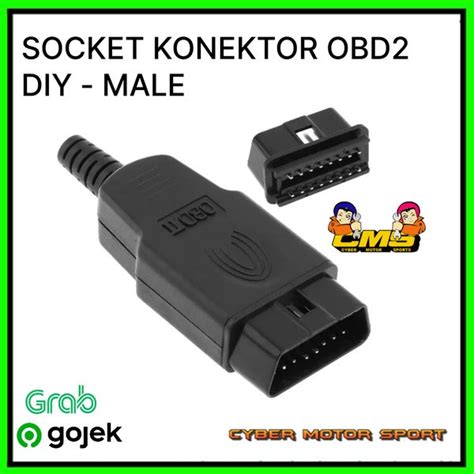 OBD2 konektor ilustrace pod volantem