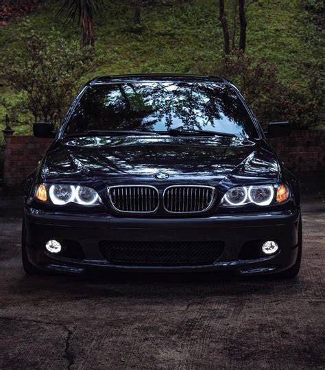 BMW E46 Angel Eyes design infographic