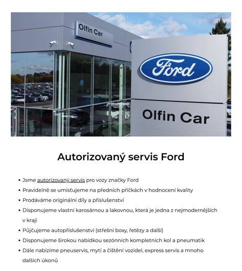 Autorizovaný servis Ford - showrоom a dílnа
