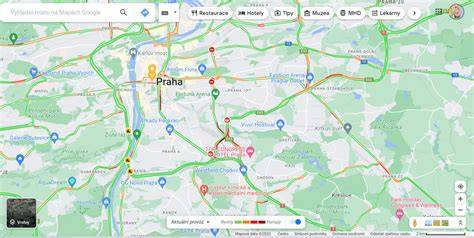 inzertní dopravní mapy Rakouska