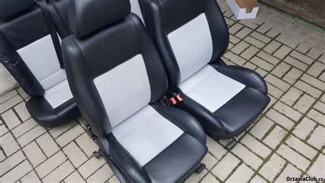 Sedačky Škoda Octavia 1 RS interiér