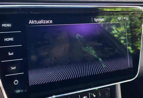 Aktualizace mapy Volvo - průběh procesu na USB