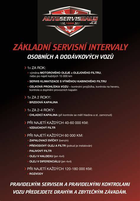 infografika servisni intervaly aut