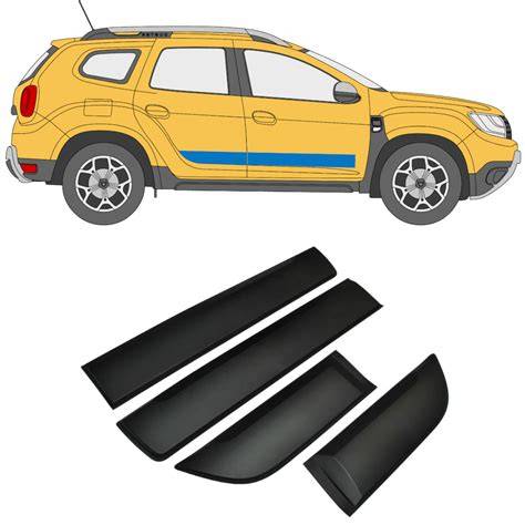 boční lišta pro Dacia Lodgy ochrana dveří