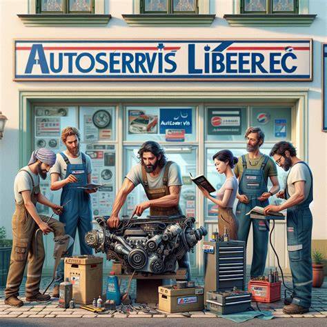 kvalitni autoservis v Liberci mapka