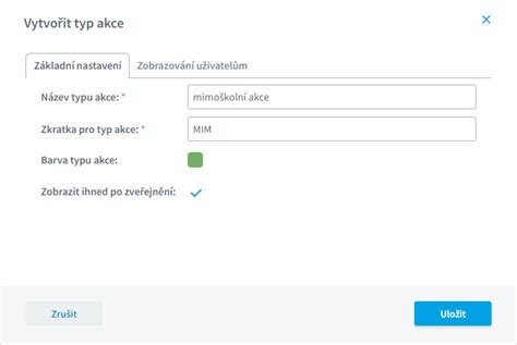 typy svolávacích akcí