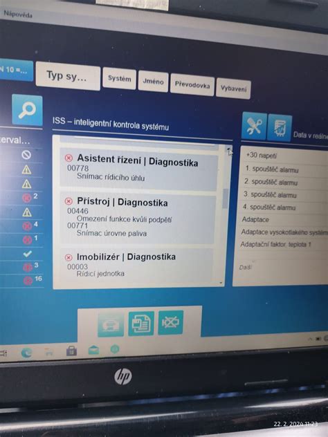 diagnostika vstřikování a žhavení