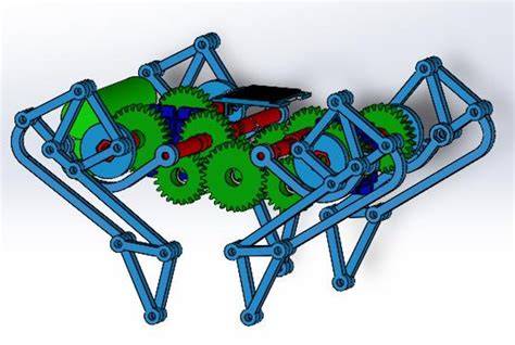 Detail kloubového mechanismu Tribine s jetým joystickem