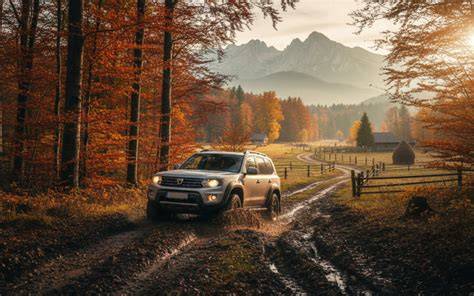 inzertní grafika kompaktní SUV teren