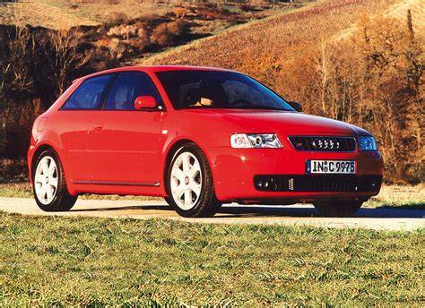 Infografika rozměrů předních brzdičů Audi S3 8L