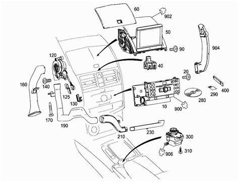 diagram motorů a převodovek W204