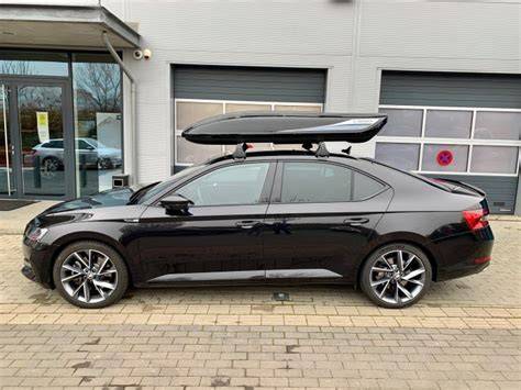 stresni box skoda superb vizual