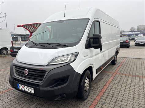 grafika srovnání výkonů a dojezdů vozidel Fiat Ducato