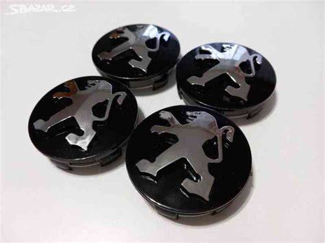 středové krytky kol 62 mm černé grafický náhled