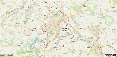 pneuservis v Kutné Hoře mapa oblastí