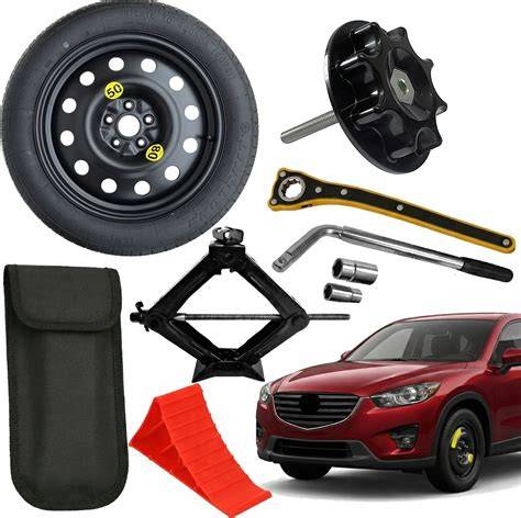 Infografika: Jak používat dojezdové kolo Mazda CX-7
