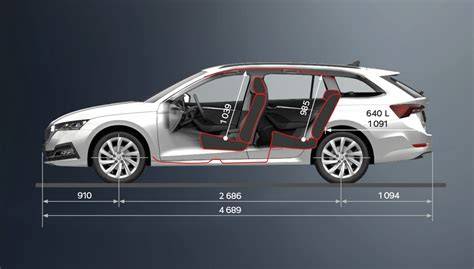 Škoda Octavia Combi zadní část otevřený kufr