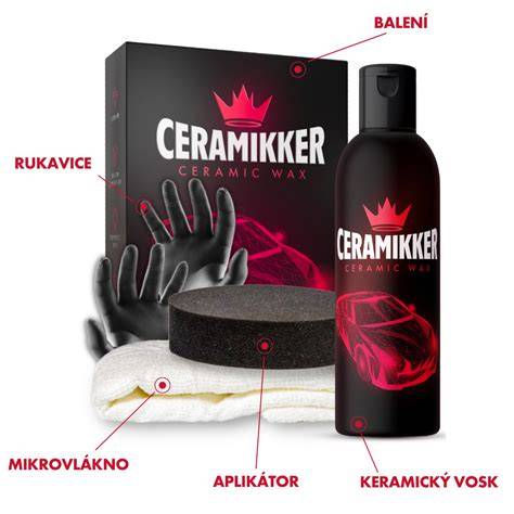keramický vosk Ceramikker - ilustrace procesu aplikace