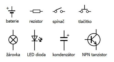 schéma elektrických součástek v Octavii