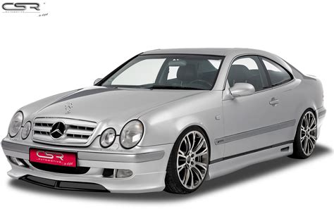 Mercedes CLK pohonné jednotky a exteriér přední část