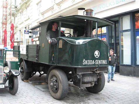 Škoda Sentinel - parní nákladní automobil