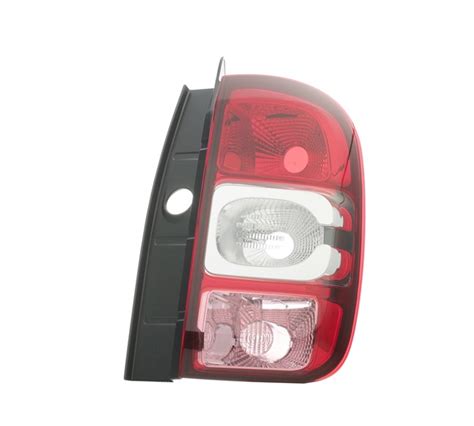 Klasická zadní světla Dacia Logan - rozlišení a rozložení
