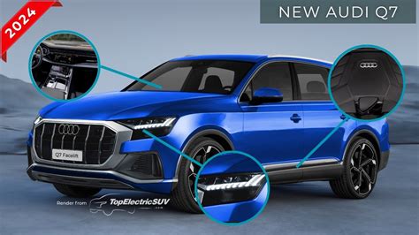 obraz interiéru a exteriéru Audi Q7 facelift
