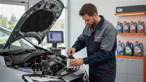 servis výměna oleje v autoservisu