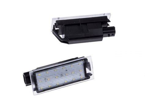 LED osvětlení SPZ Renault Megane II