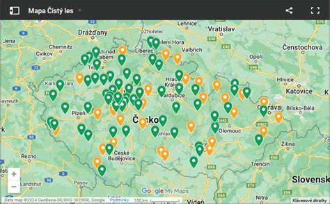 pneuservis Řevničov mapa lokalit
