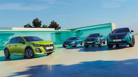 Infografika: Porovnání spotřeby a emisí modelů Peugeot (208, 2008, 3008 HYBRID)
