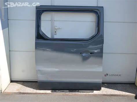 Renault Trafic boční posuvné dveře a zadní dveře