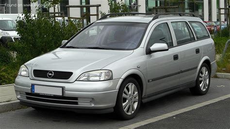 Opel Astra G Caravan - rozměry a karoserie
