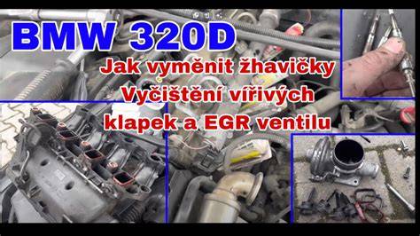 Infografika ukazující rozložení podtlakových hadiček a klapek ve sání BMW E46 320d
