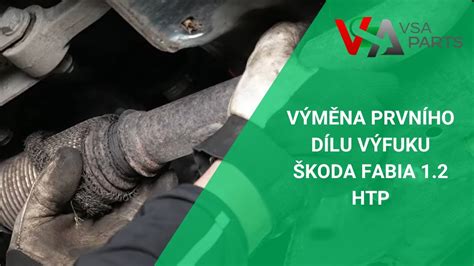 Detail pružného dílu výfuku