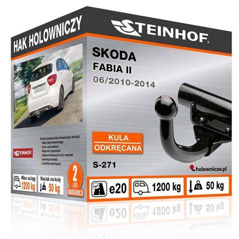 Infografika: Jak funguje tažné zařízení na Škoda Fabia II Combi