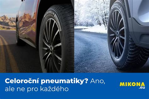 Infografika: Zimní pneumatiky vs. celoroční pneumatiky - výhody a nevýhody