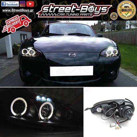 Vizualizace předních Angel Eyes MX5 01-05