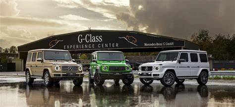 Obrázek: G-class Experience Center a různorodé varianty třídy G
