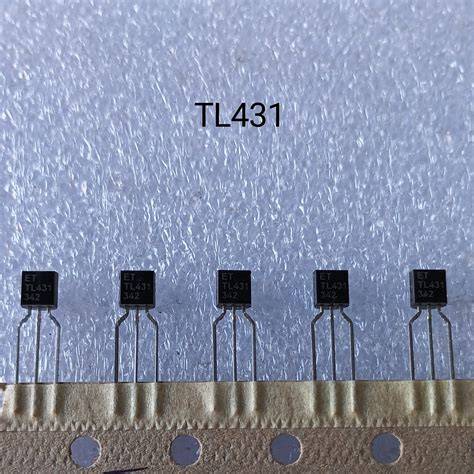 Tabulka charakteristik TL431 a srovnání variant