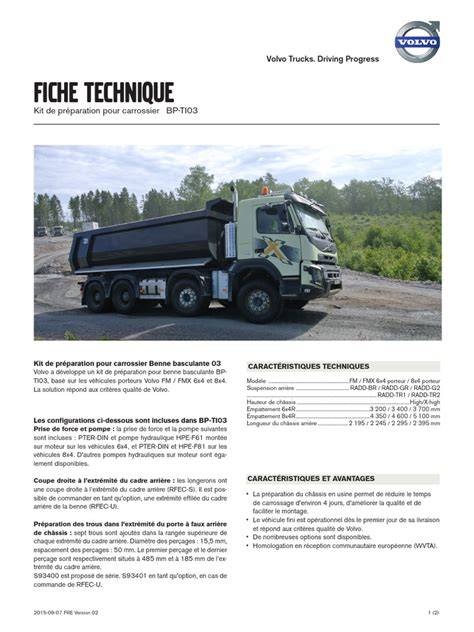Infografika: Volvo FM/FMX kabina a technologie