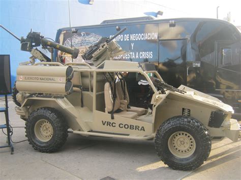 Kolumbijská vojenská bugina VRC Cobra.