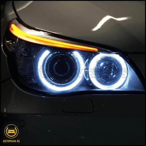 Infografika: Porovnání svítivosti originálních a LED angel eyes