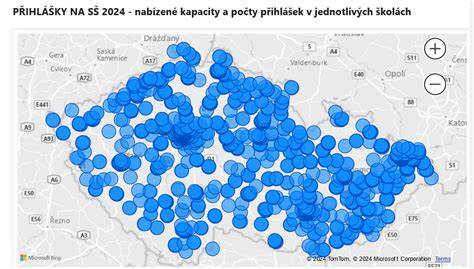Infografika: Počet volných míst a přihlášených 2025