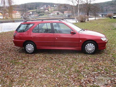 Schéma výfukového systému vozu Peugeot 306 Combi 2001