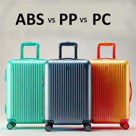 Porovnání materiálů kufrů: ABS vs. polykarbonát