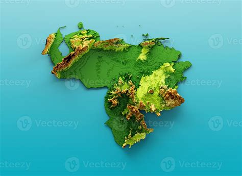 Obrázek 3D krajiny z Venezuely a ukázka stereoskopie